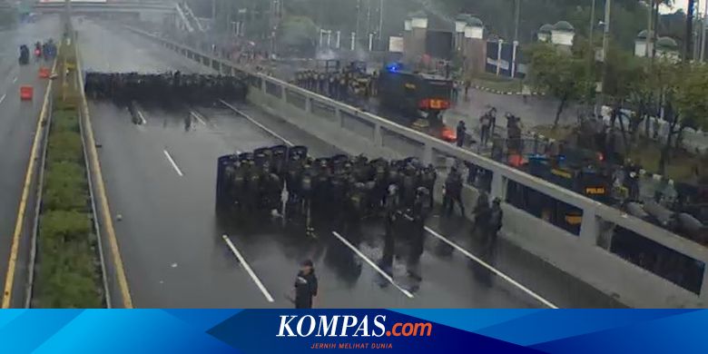 Jasa Marga Alihkan Arus Lalu Lintas Massa Aksi Masuki Jalan Tol