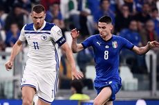 UEFA Nations League, Edin Dzeko Pesimistis Bisa Kalahkan Italia