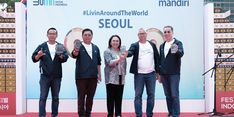 Tumbuhkan Minat Kewirausahaan PMI, Bank Mandiri Gelar Mandiri Sahabatku dan Kenalkan Fitur Livin’ di Seoul