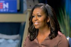 Michelle Obama Mengaku Menangis Hebat saat Trump Dilantik