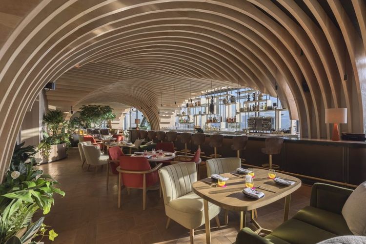 Restoran Ling Ling di Meksiko, salah satu proyek yang menjadi finalis festival desain interior dunia 2022.