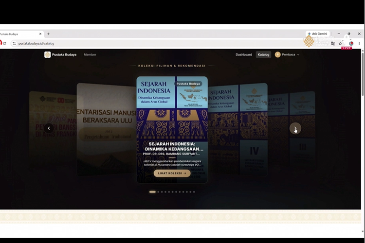 Buku Sejarah Indonesia Diluncurkan, Begini Cara Unduh untuk Baca Gratis
