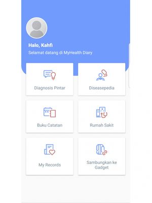 Aplikasi My Health Diary