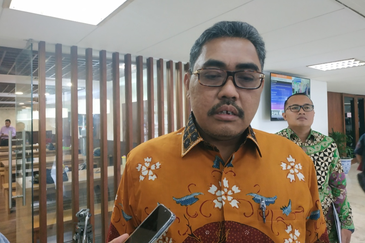 Wakil Ketua Umum Partai Kebangkitan Bangsa (PKB) Jazilul Fawaid di Kompleks Parlemen, Senayan, Jakarta, Rabu (11/12/2019).