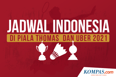 INFOGRAFIK: Jadwal Pertandingan Indonesia di Thomas Cup dan Uber Cup 2020