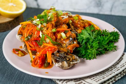 Resep Kerang Dara Asam Manis ala Warung Seafood