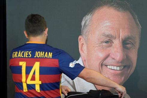 Demi Cruyff, Barcelona Lucuti Logo Piala Dunia Antarklub