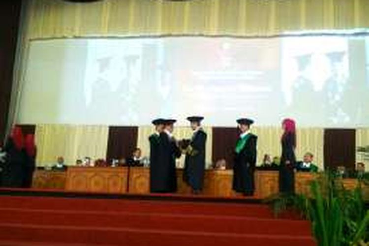 Tun Dr Mahathir Mohamad mendapatkan gelar Doktor Honoris Causa Bidang Perdamian dan Islam dari Universitas Muhammadiyah Yogyakarta (UMY)