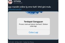 Ramai Warganet Keluhkan Mandiri Online Error, Ternyata Ini Penyebabnya...