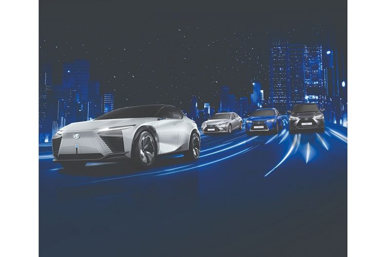 Lexus menghadirkan semua jenis kendaraan listriknya di ajang GIIAS 2022. 