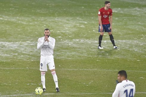 Terjebak Badai Salju, Real Madrid Tak Bisa Pulang ke Santiago Bernabeu