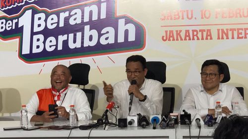 Ketika Anies Minta Maaf karena Awak Media Sempat Alami Kendala Lakukan Peliputan di JIS...