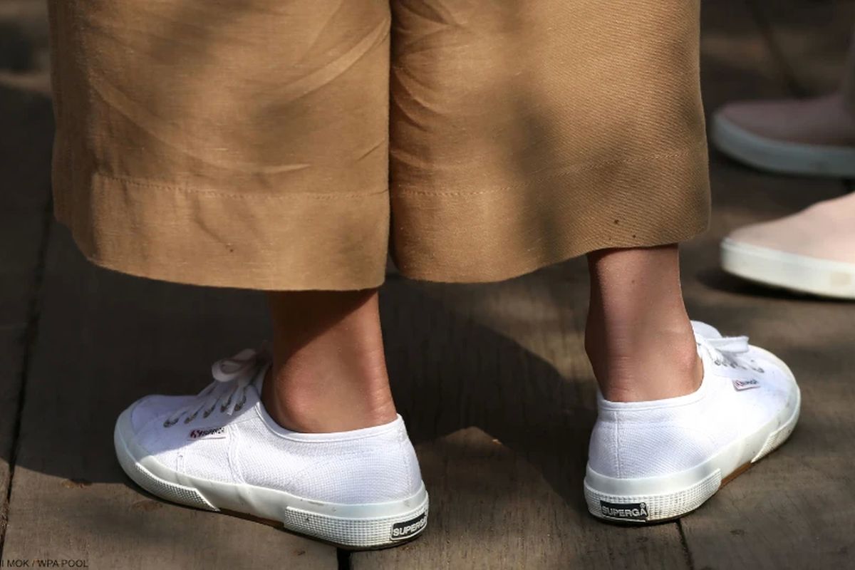 Sneaker Superga favorit Kate Middleton.