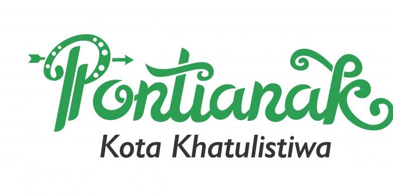 Logo city branding Kota Pontianak, Kalimantan Barat.