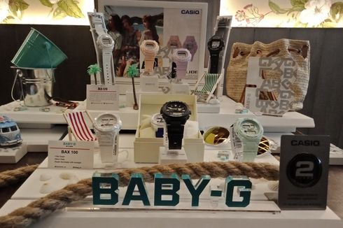 Baby-G Rilis Jam Tangan Fashionable dengan Fitur Grafik Gelombang