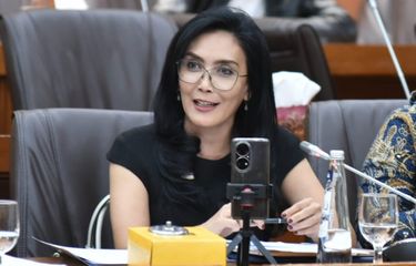 Anggota Komisi VI Dewan Perwakilan Rakyat (DPR) Republik Indonesia (RI) Rieke Diah Pitaloka

