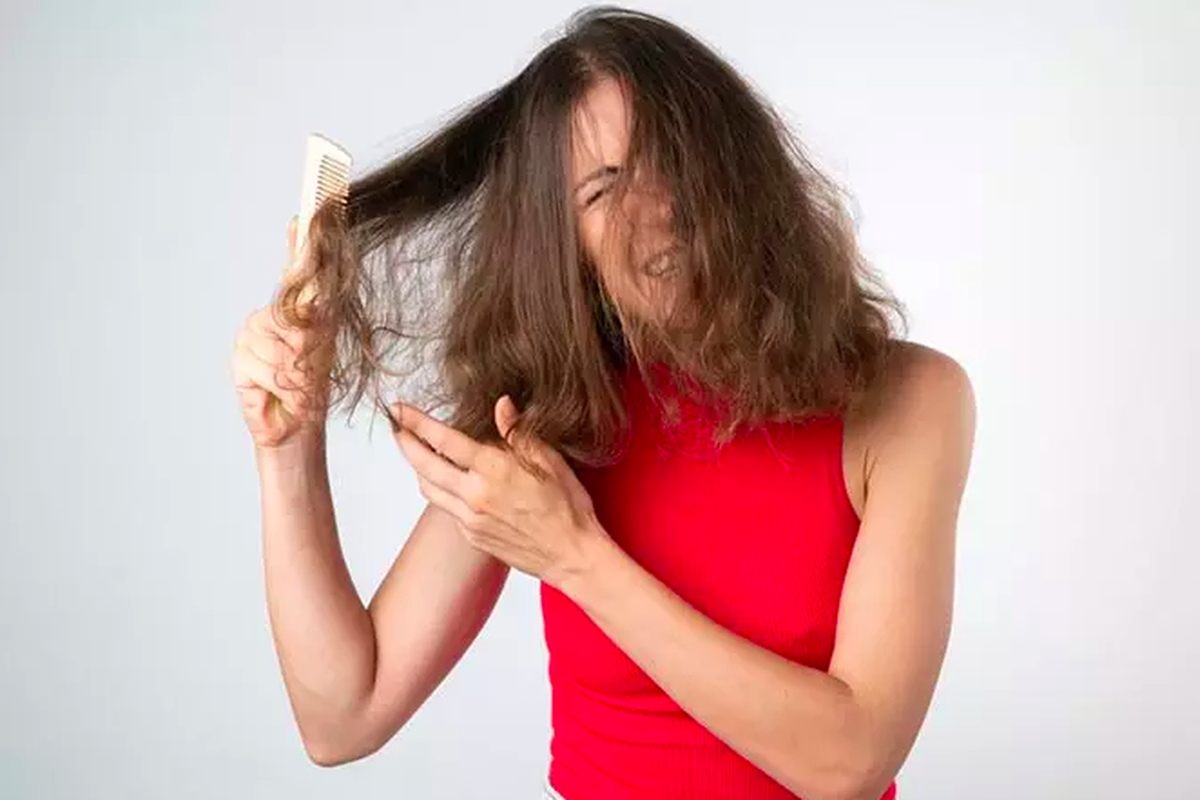Mengatasi rambut bercabang
