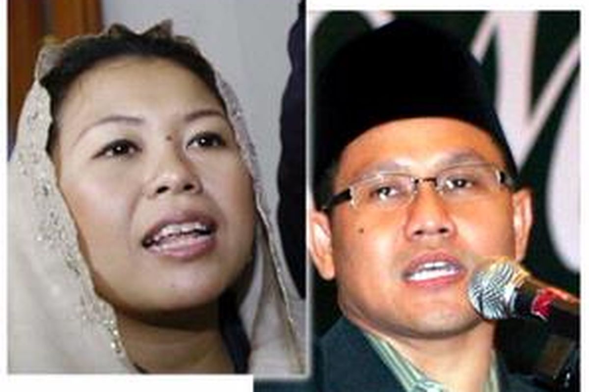 Yenny wahid dan Muhaimin Iskandar