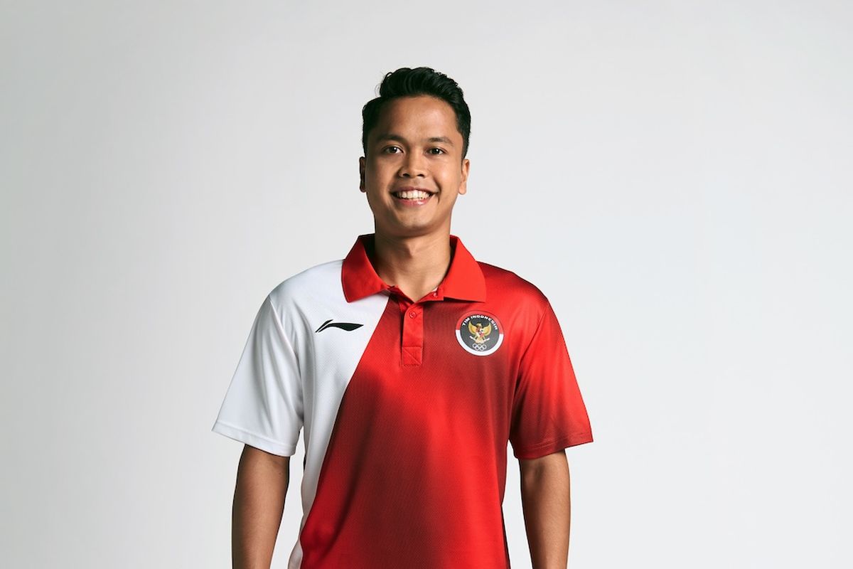 Atlet bulu tangkis Indonesia nomor tunggal putra, Anthony Sinisuka Ginting, akan berpartisipasi untuk kedua kalinya dalam ajang Olimpiade 2024.                   