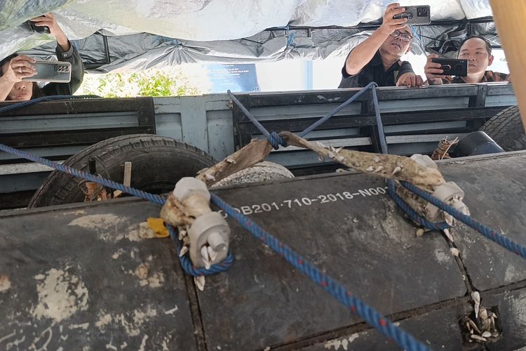 Benda Mirip Torpedo yang Ditemukan di Gili Trawangan akan Dikirim ke Mabes TNI AL