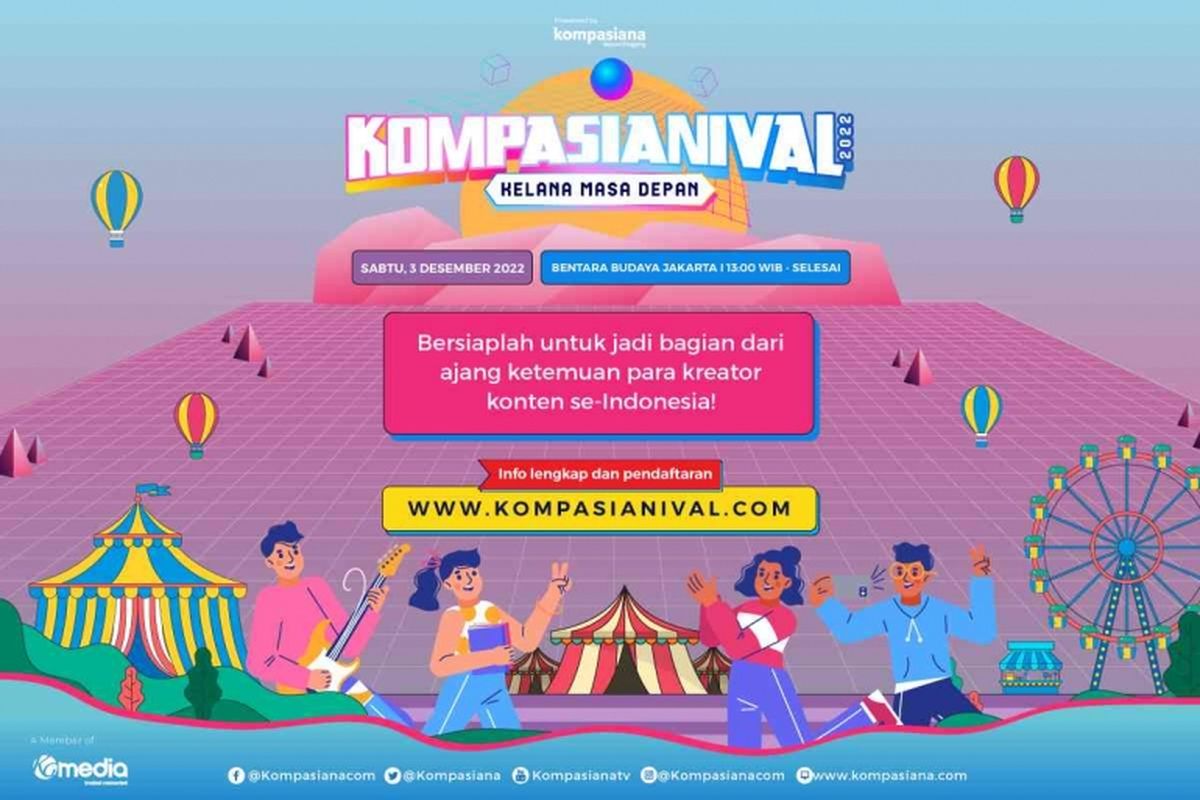 Setelah dua tahun diselenggarakan melalui online, tahun ini Kompasianival kembali digelar secara offline, di Bentara Budaya Jakarta, Sabtu (03/12/2022).
