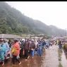 Diterjang Banjir, Jalur Penatapan Berastagi Macet Parah 