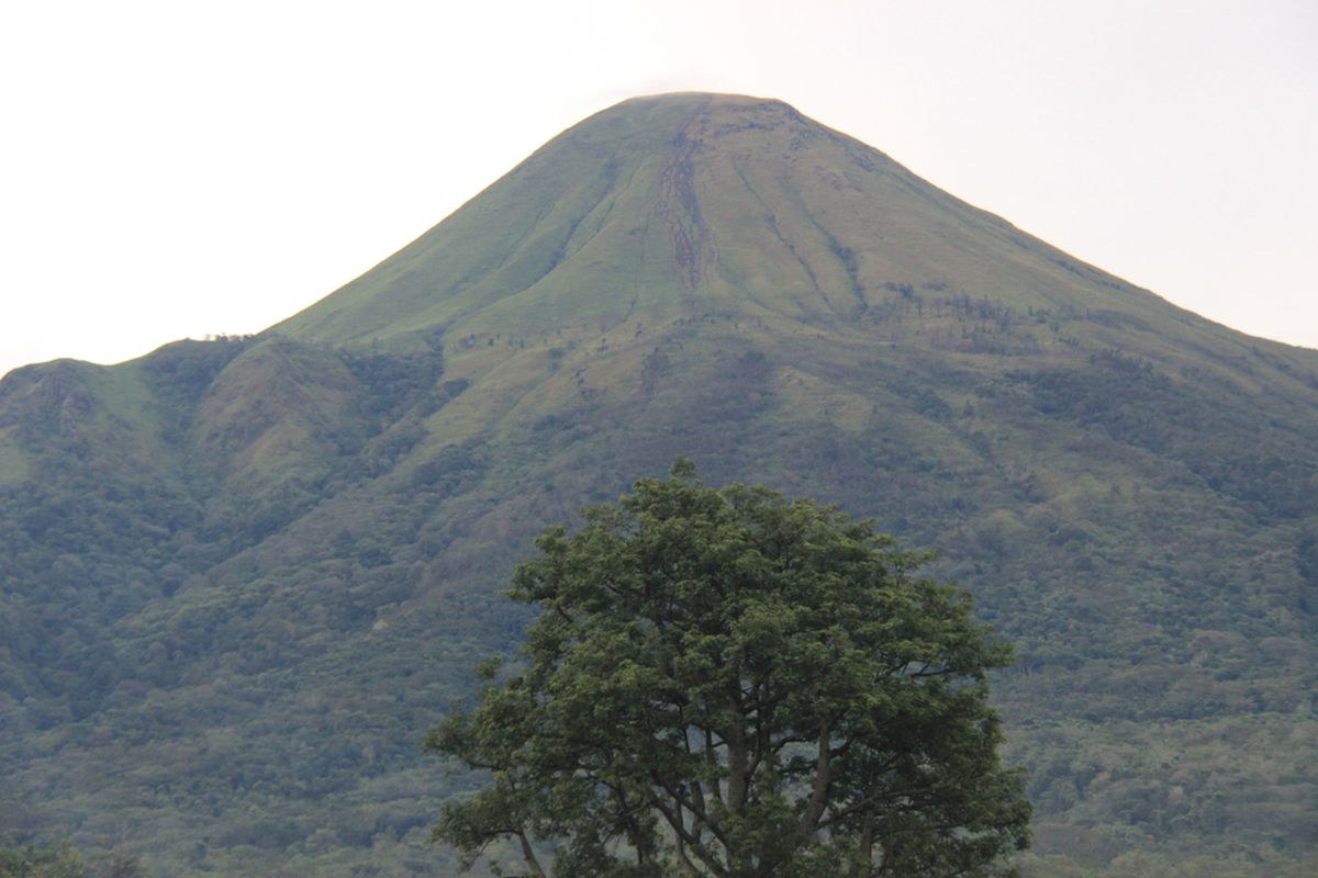 Gunung Arjuno di Jawa Timur.