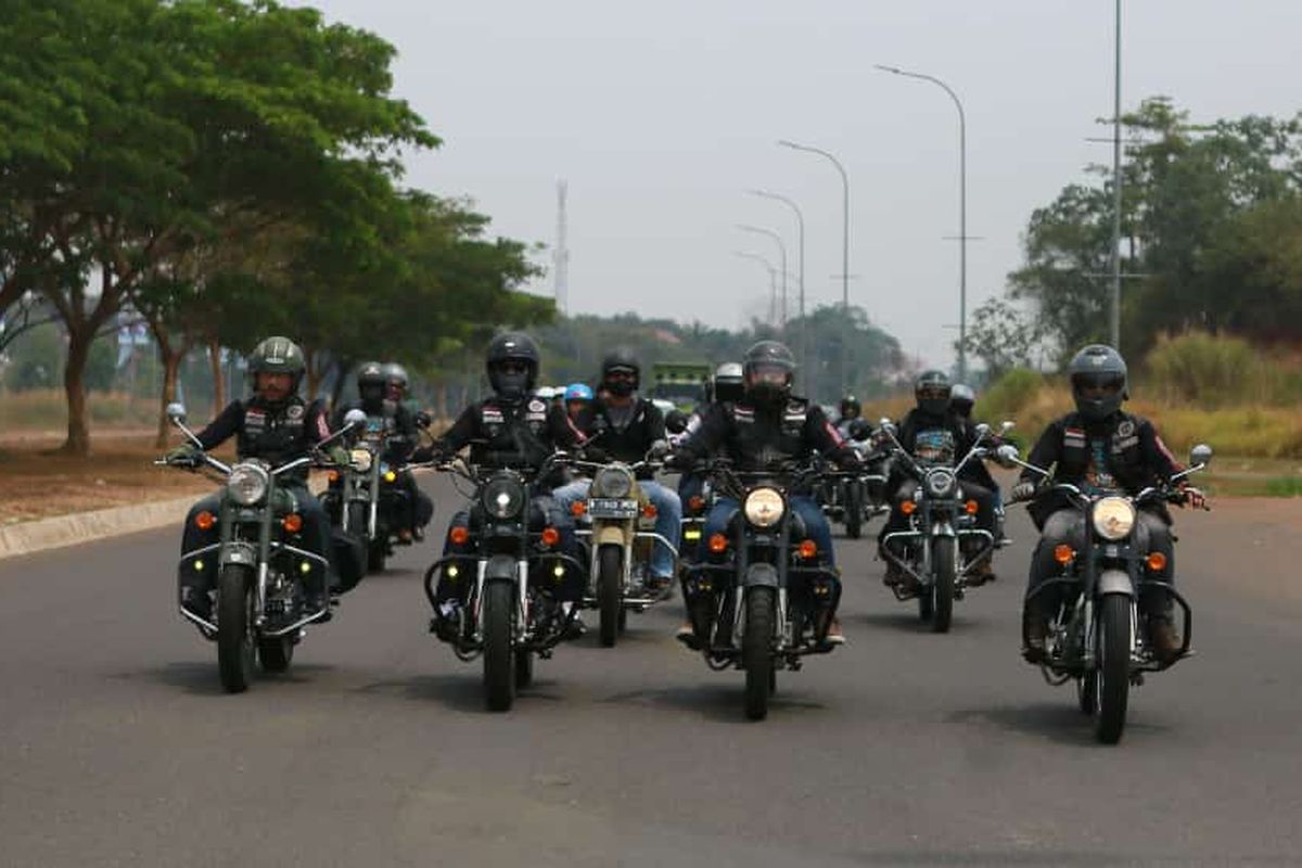 Rori Chapter Banten atau Rocapten rayakan HUT ke-3 dengan lakukan aksi sosial