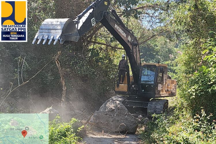 Kementerian PU Fokus Tangani Jalan dan Jembatan Pascagempa Flores, Konektivitas Mulai Berangsur Pulih