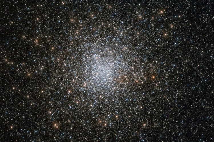 Bintang-bintang yang beraneka ragam dan kaya ini adalah kelompok globular yang sangat besar, kumpulan bintang-bintang yang terikat gravitasi yang mengorbit Bima Sakti.