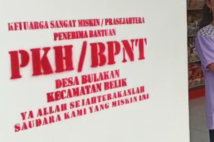 Witri warga Pemalang pemilik ruko megah penerima BPNT menyatakan mundur sebagai KPM 