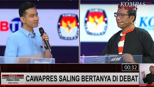 Mahfud: Pertanyaan Gibran soal Carbon Capture and Storage Tak Sesuai Tema Debat