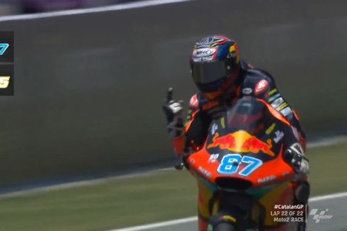 Hasil Balap Moto2 GP Catalunya, Gardner Dominasi Balapan, Masbo ke-6