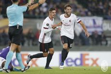 Hasil Pertandingan Grup A-F Liga Europa, AC Milan Menang Telak