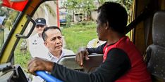 Tinjau Lalu Lintas di Jalan Palembang-Betung, Pj Gubernur Agus Fatoni Imbau Pengguna Truk Tidak Melintas