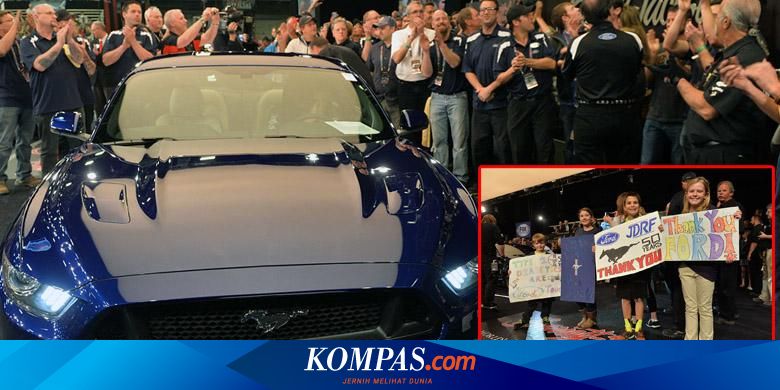 Unit Pertama Mustang 2015 Dilelang Untuk Amal
