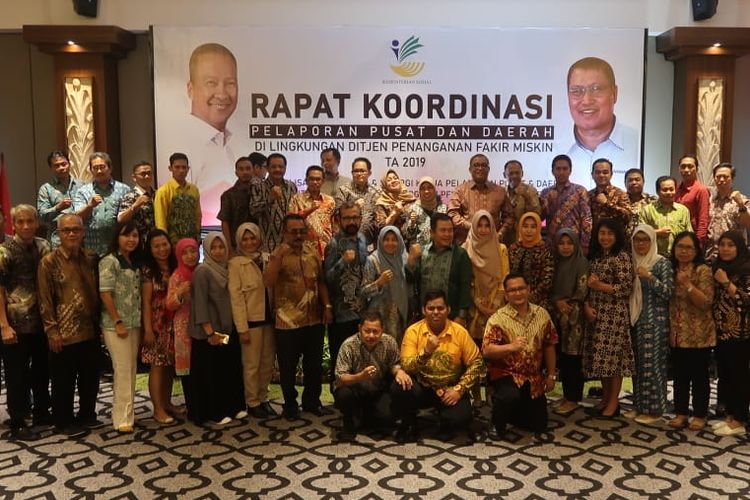 Direktorat Jenderal Penanganan Fakir Miskin (Ditjen PFM) menggelar rapat koordinasi (Rakor) Pelaporan Pusat dan Daerah 2019. 