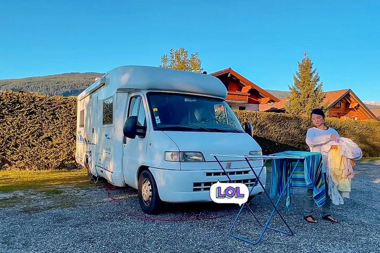 Cerita Nadya Nathania Teddy tinggal nomaden di campervan untuk keliling Eropa