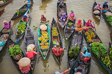 Ketika Masyarakat Pontianak Terbiasa Bertaruh Nyawa di Sampan