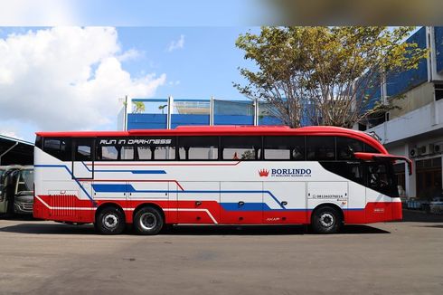 Bus Baru PO Borlindo Pakai Sasis Tronton, Garapan New Armada
