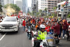 Parade Juara, Persija Jakarta Bawa Tiga Trofi