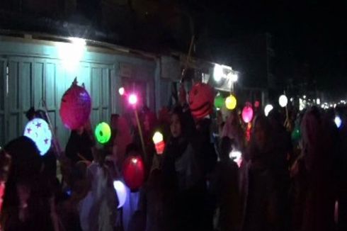 Pawai Lampion Cantik Sambut Tahun Baru Hijriyah di Mamasa