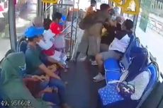 Video Viral Pria di Banjarbaru Aniaya Wanita di Bus gara-gara 