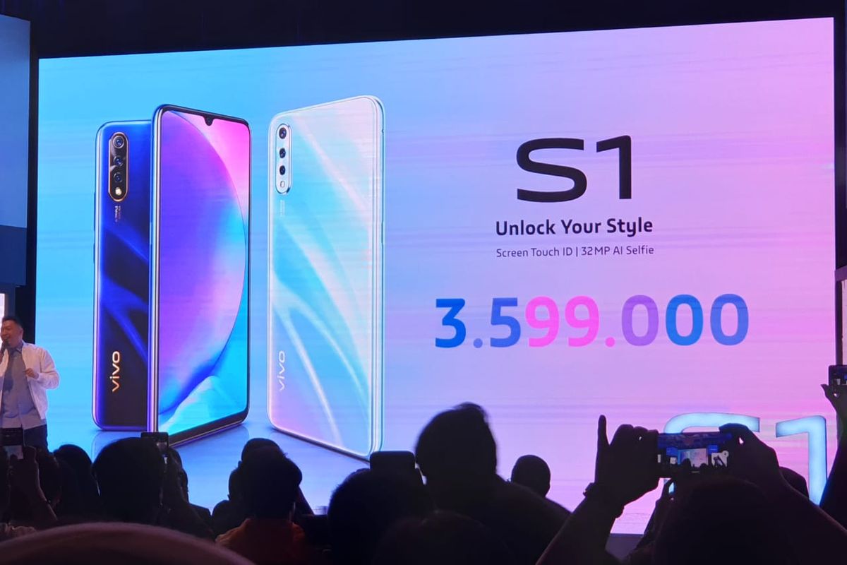 Vivo S1 resmi masuk Indonesia pada Selasa (16/7/2019) dengan harga Rp 3,6 juta.