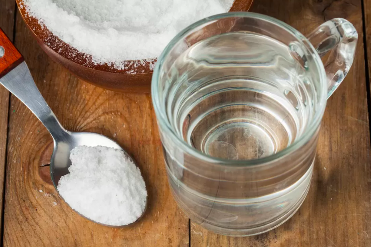 Air garam untuk obat sakit gigi