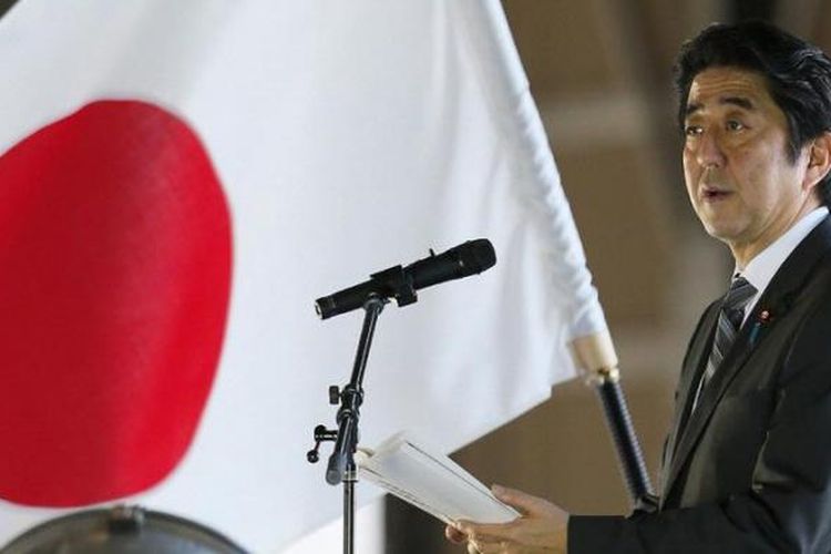 PM Jepang Shinzo Abe.