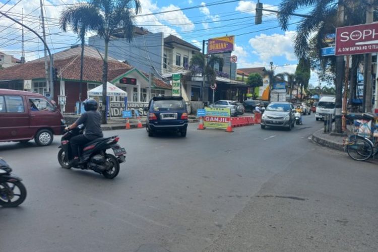 Satlantas Polres Sumedang akan melaksanakan Operasi Patuh Lodaya 2021 pada 20 September-3 Oktober 2021. AAM AMINULLAH/KOMPAS.com