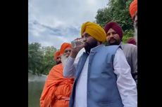 Menteri India Dilaporkan Masuk RS Usai Minum Air dari Sungai Suci