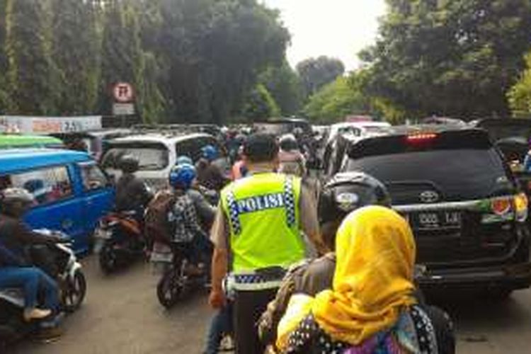 Kondisi terkini Jalan Batu Tulis, Bogor.