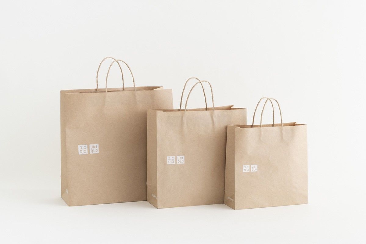 Uniqlo reusable bag